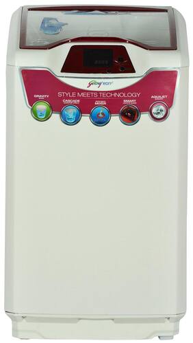 Godrej 6.5 kg Fully Automatic Top Load Washing Machine (WT Eon 651 PF Metallic Red Grey )