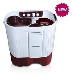 Godrej 7.5 kg Semi Automatic Top Load Washing Machine (WS Edge Pro 750 CS, Wine Red)
