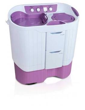 Godrej 8 kg Semi Automatic Top Load Washing Machine (WS Edge Pro 800 CS, Lilac Sprinkle)