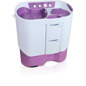 Godrej 8 Kg Semi Automatic Top Load Washing Machine (WS EDGE PRO 800 PS, Lilac Sprinkle)