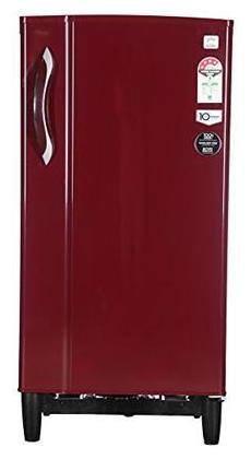 Godrej Direct Cool 185 L Single Door Refrigerator (Rd-Edge-185-E2H-4.2 4S, Wine Red)