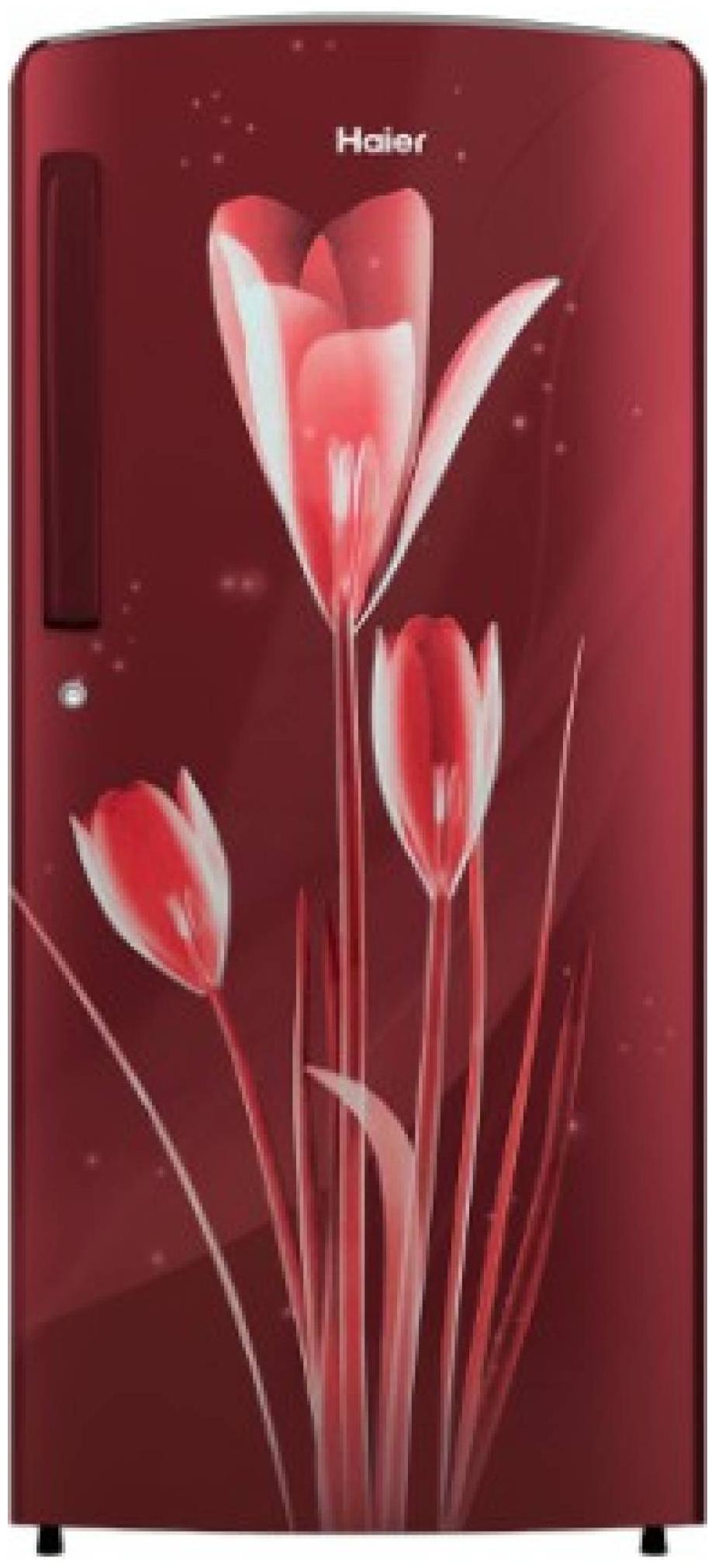 

Haier 192 L 2 star Direct cool Refrigerator - HRD-1922CRL-E Red