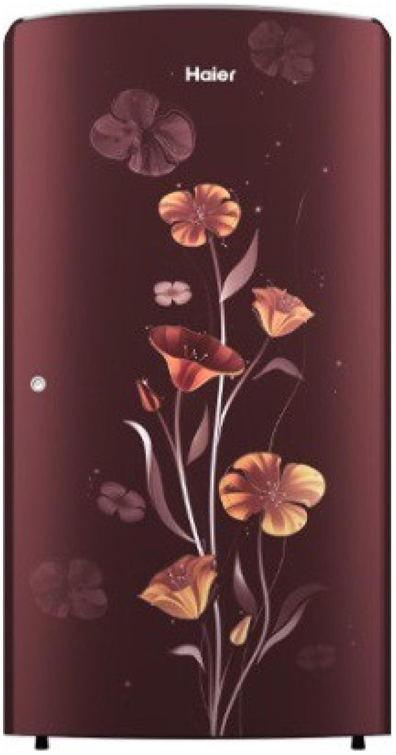

Haier 192 L 2 star Direct cool Refrigerator - HRD-1922BRF-E Red freesia