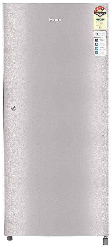 

Haier 195 L 4 star Direct cool Refrigerator - HRD-1954CTS-E Titanium steel