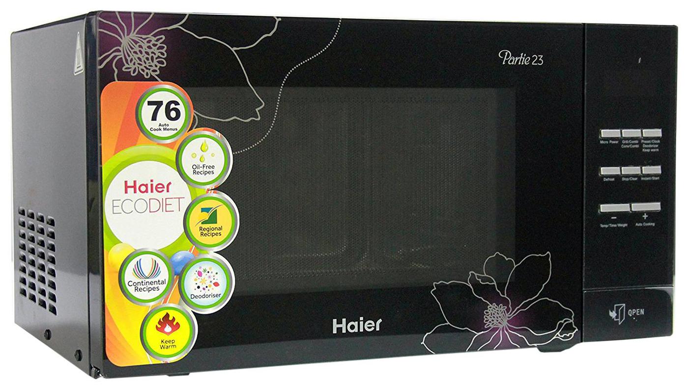 

Haier 23 L Convection Microwave Oven - HIL2301CBSB Black