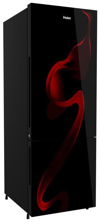 

Haier 276 L 3 star Direct cool Refrigerator - HRB-2964PSG-E Black glass