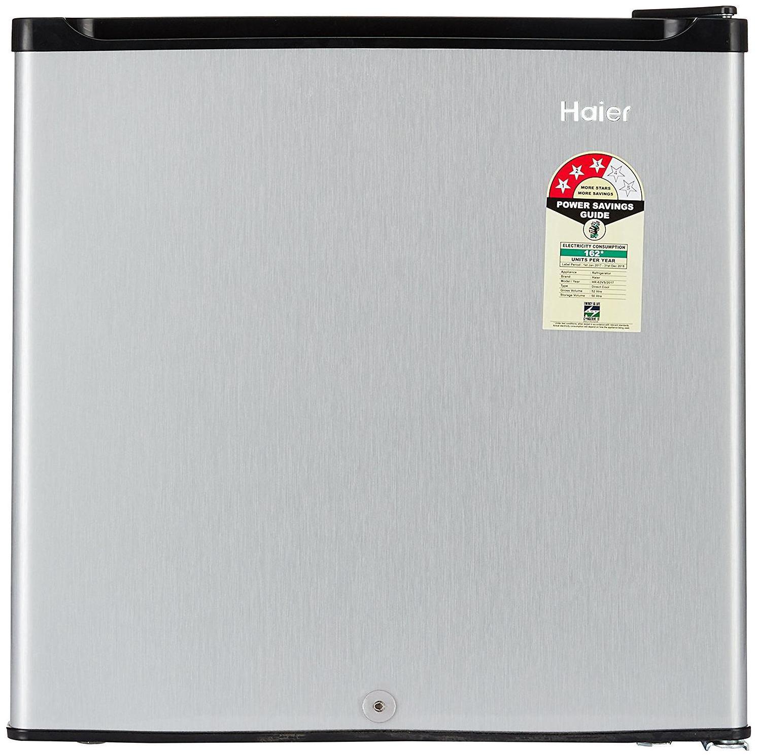 

Haier 52 L 3 star Frost free Refrigerator - HR-62VS Silver