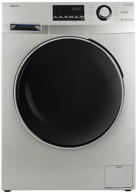 Haier 6.5 Kg Fully Automatic Front Load Washing Machine (HW65-B10636NZP, Titanium Grey)