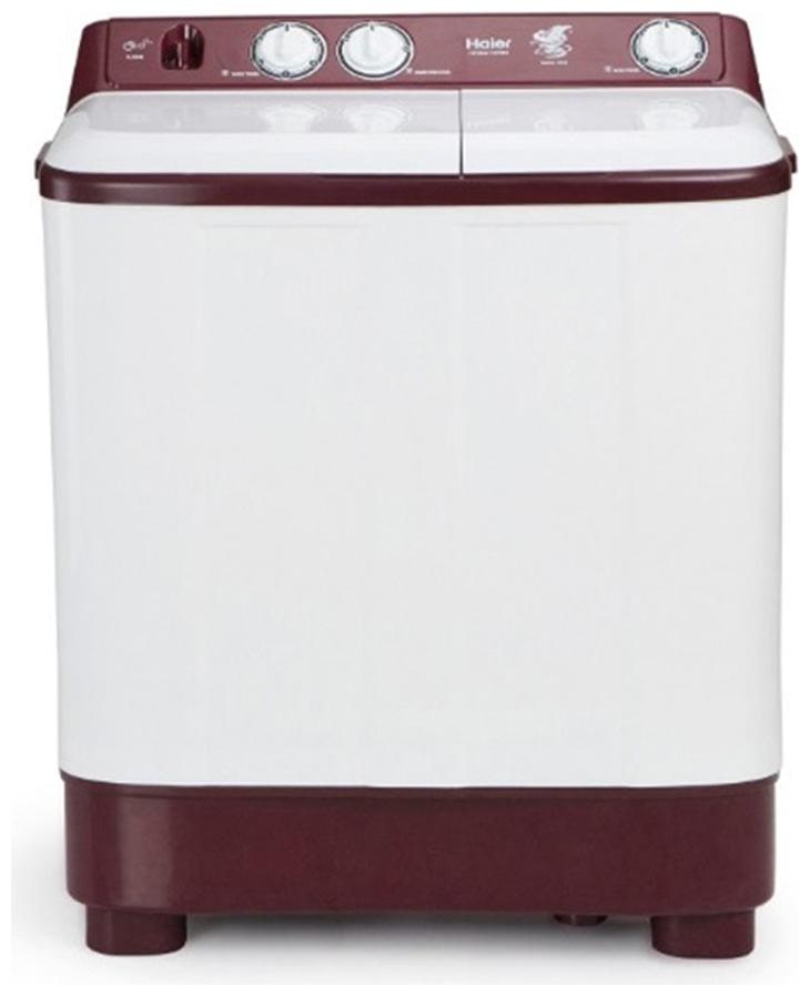 

Haier 6 5 Kg Semi automatic top load Washer with dryer - HTW65-1187BO Red