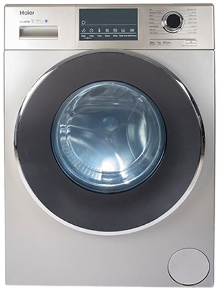 

Haier 7 kg Fully Automatic Front Load Washer with dryer - HW70-IM12826TNZP Grey