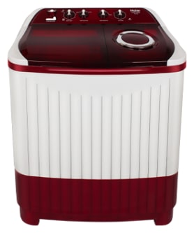 

Haier 8 Kg Semi automatic top load Washing machine - HTW80-185BR White Red