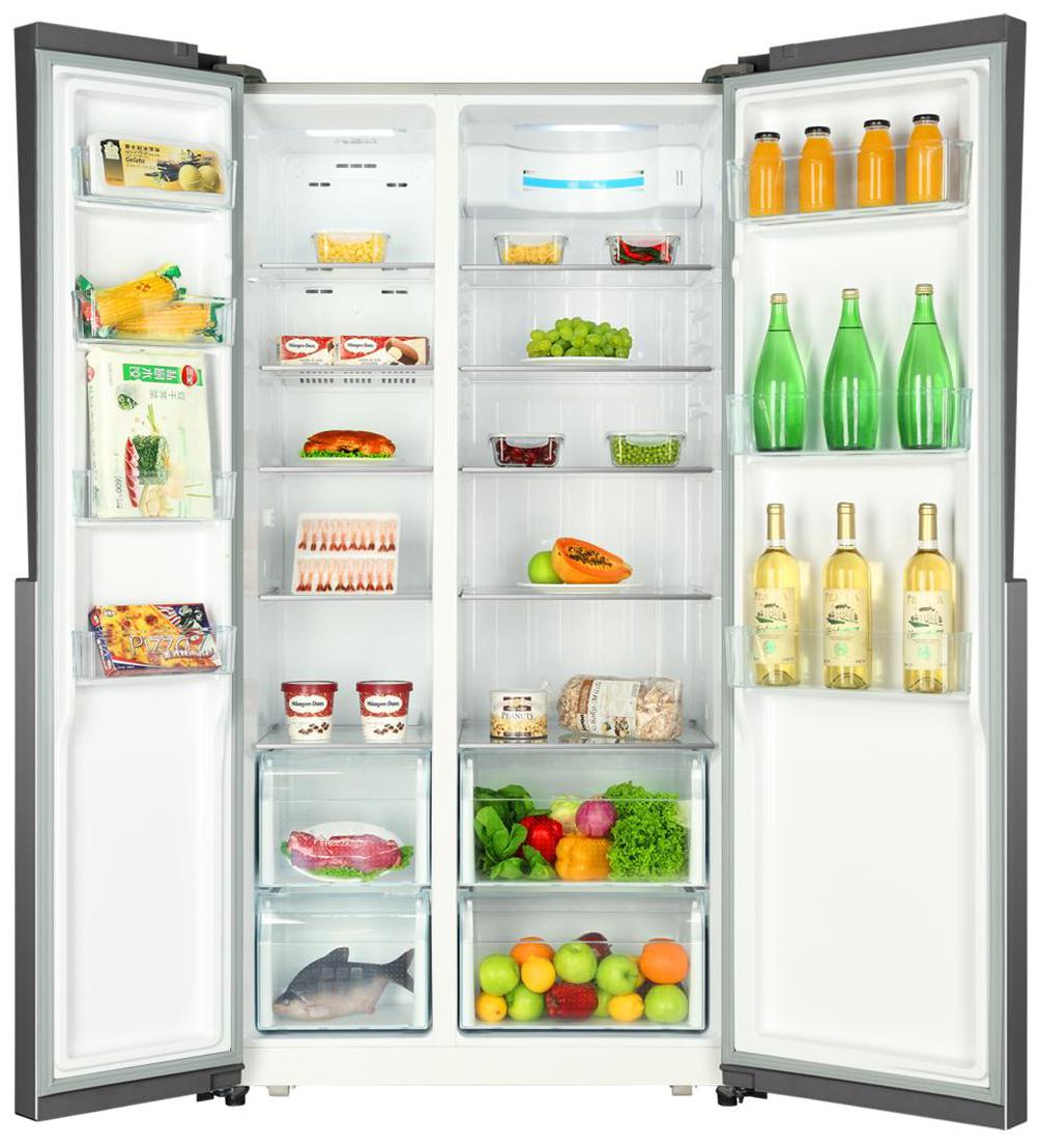 Buy Haier 565 L Frost Free Side by Side 4 Star Refrigerator (HRF618SS