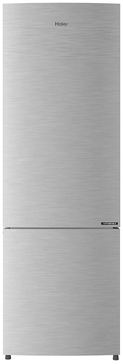 

Haier 256 L 3 star Frost free Refrigerator - 2764BS Silver brush line
