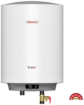 HAVELLS SENZO 5S 10LTR SM FP WHITE GEYSER