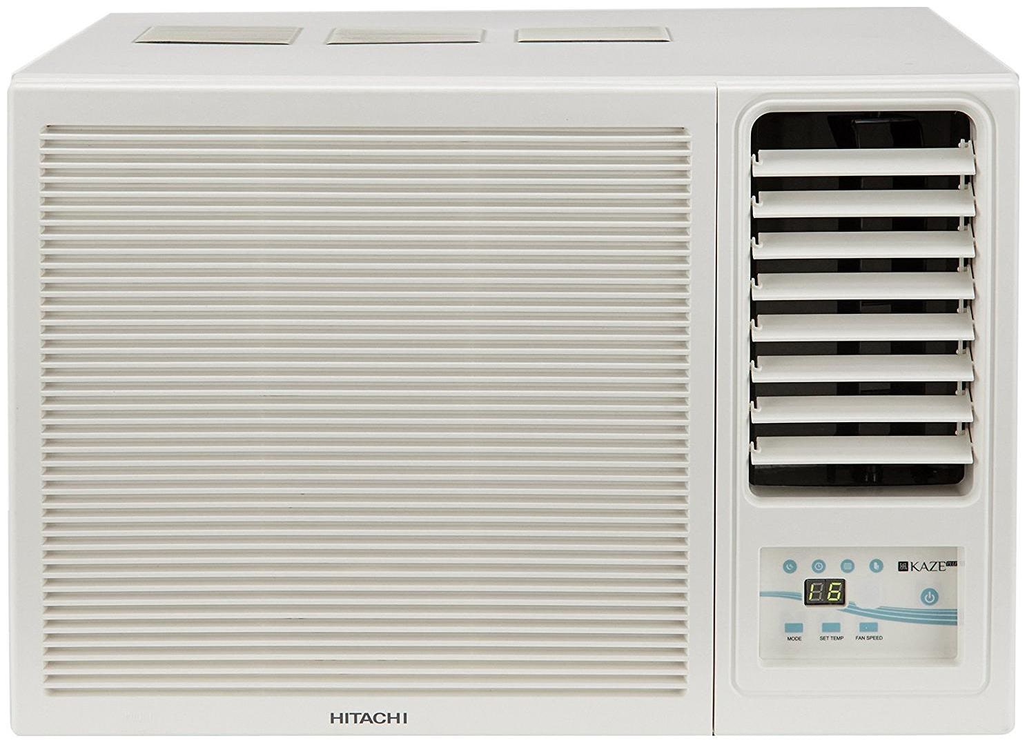 

Hitachi 1 Ton 3 Star Window AC (RAW312KWD White)