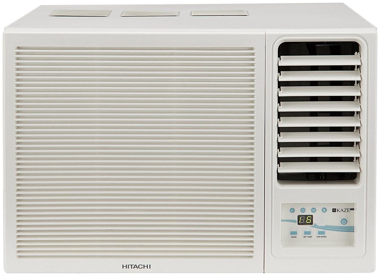 Hitachi RAW312KWD 1 Ton 3 Star Copper (BEE Rating 2018) Window AC (White)