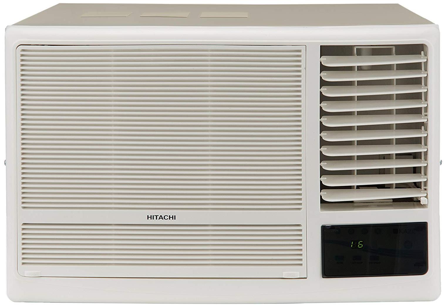 Hitachi 1.5 Ton 5 Star Window AC RAW518KUD/DZ1, White with Copper Condenser
