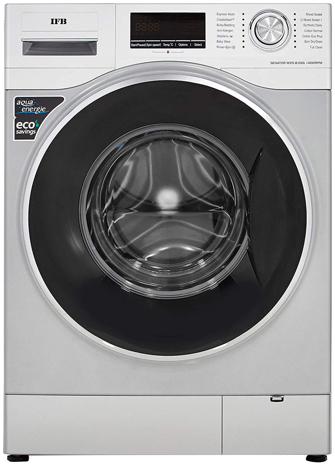 

IFB 7 kg Fully Automatic Front Load Washer only - SENATOR WXS Silver