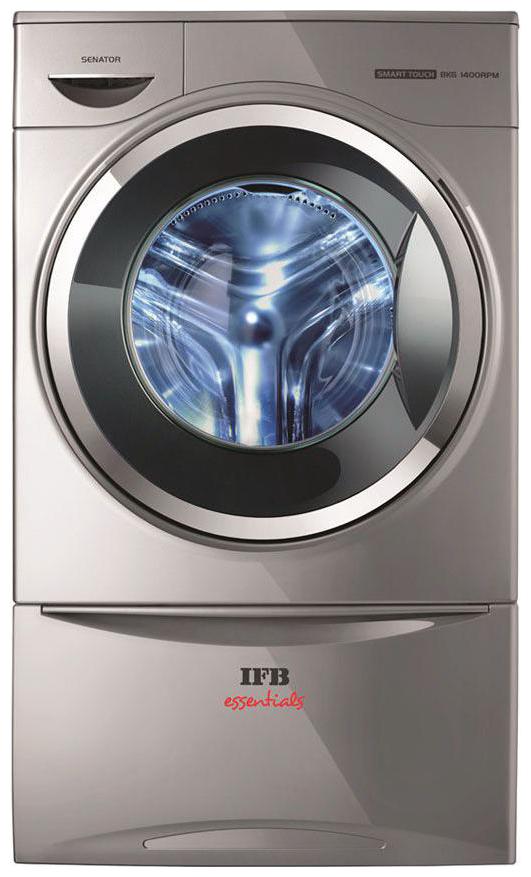

IFB 8 Kg Fully automatic front load Washing machine - SENATOR SMART TOUCH Silver