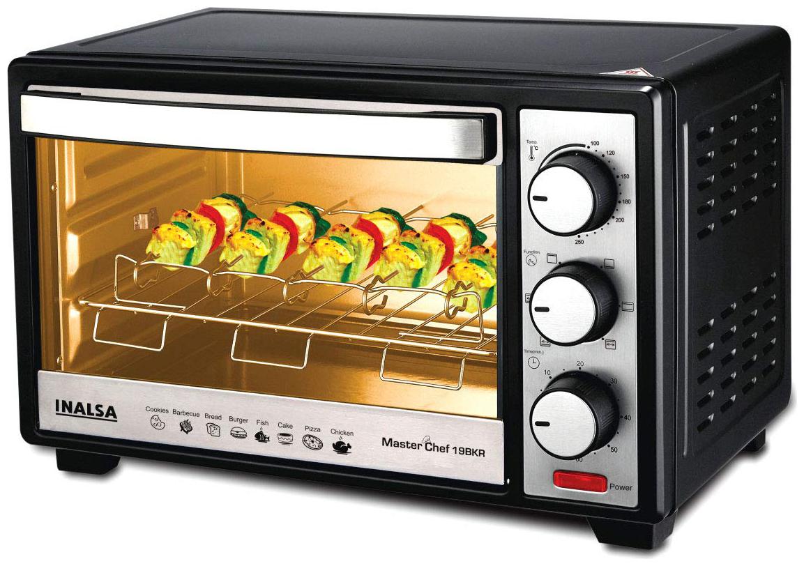 

Inalsa 19 L Otg Microwave Oven - MASTERCHEF 19BKR Black