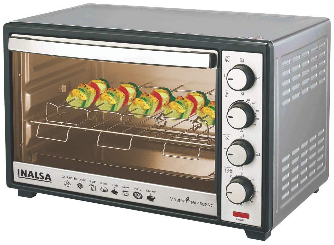 

Inalsa 46 L Otg Microwave Oven - MASTERCHEF 46SSRC Silver