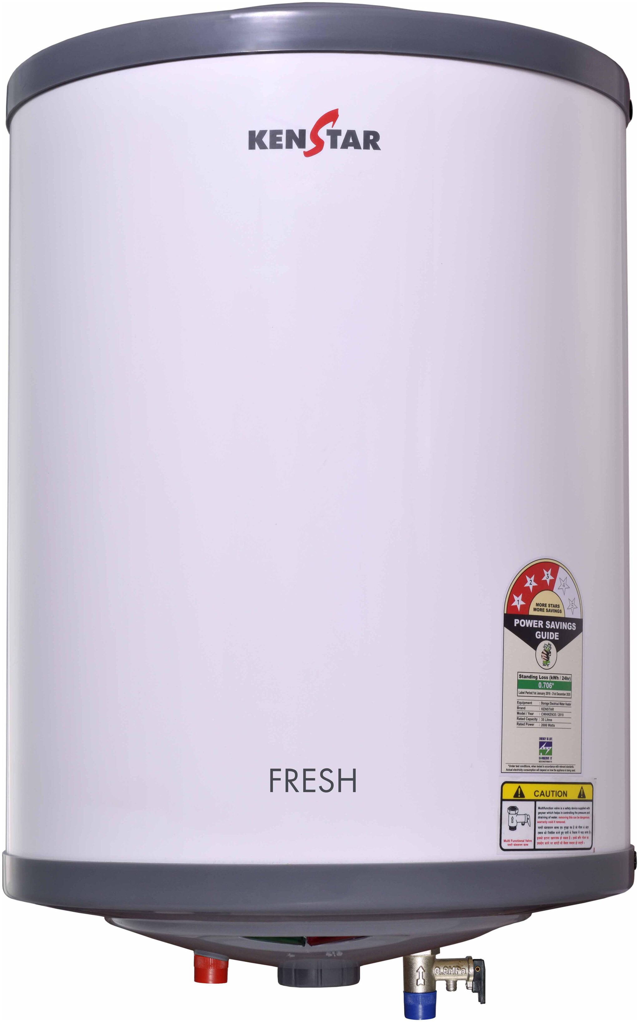 

Kenstar KGSFRE15GP8VGN-DSE 15 L Electric Storage Geyser