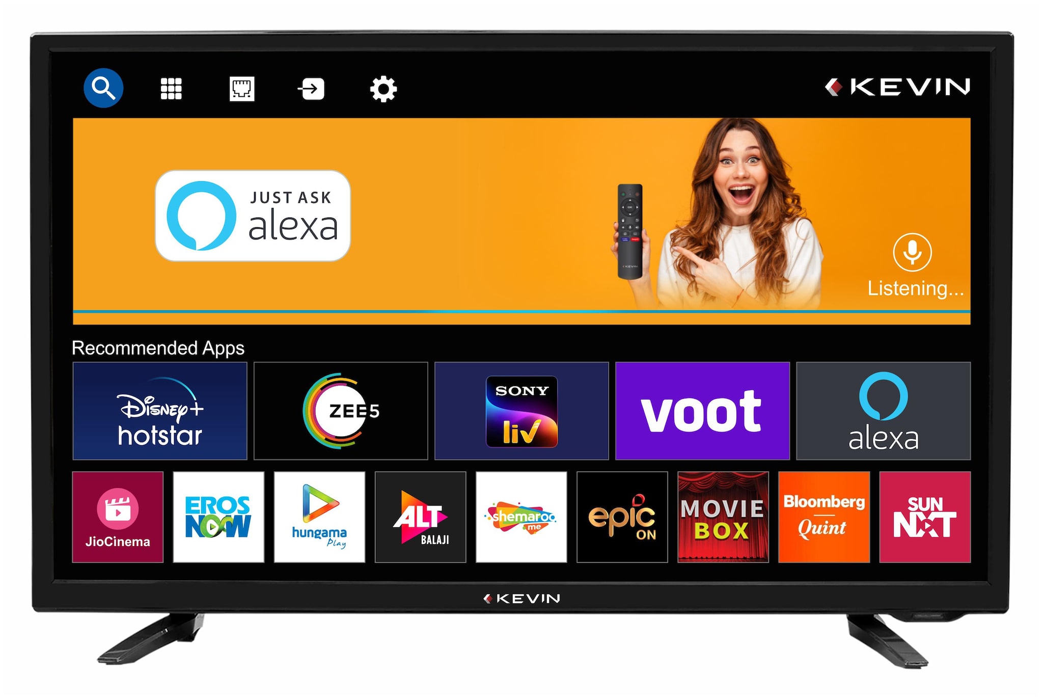 

Kevin Smart 80 cm (32 inch) HD Ready LED TV - KN32A
