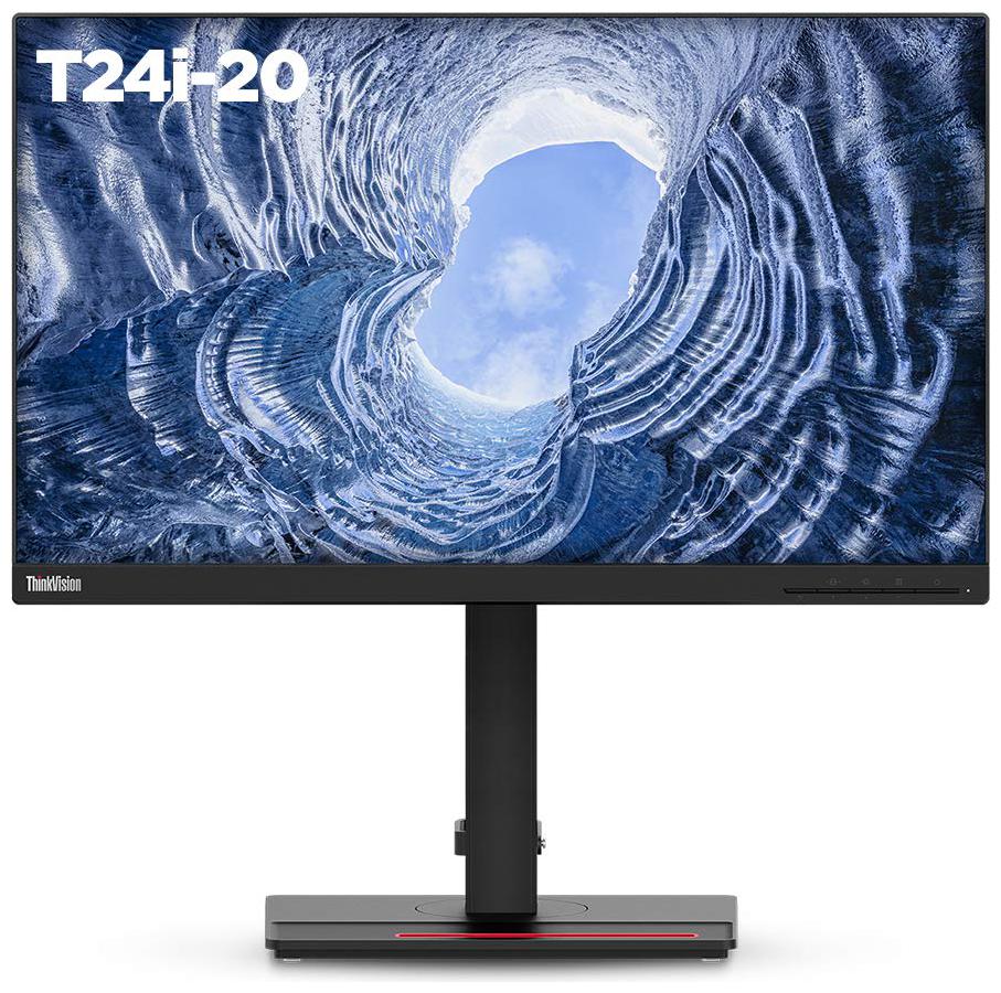 

Lenovo ThinkVision T24i-20 60 45 cm (23 8 inch) Full HD IPS LED Monitor HDMI VGA