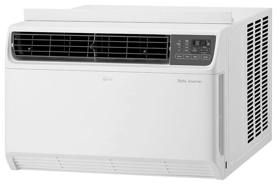 LG 1.5 Ton 3 star bee rating Inverter Window ac Copper Coil , JW Q18WUXA , White