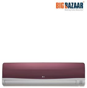 LG 1 Ton 3 Star (2017) Split AC (LSA3WT3D, Maroon & White)