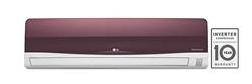 LG 1 Ton 3 Star (2017) Inverter Split AC (JS-Q12WTXD Wine Red)