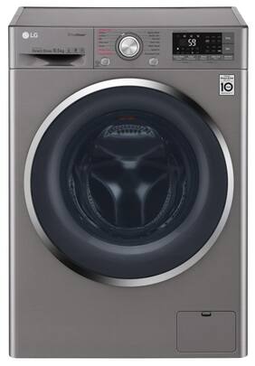 LG 10.5 kg Fully Automatic Front Load Washing Machine (F4J8JSP2S, Stone Silver)