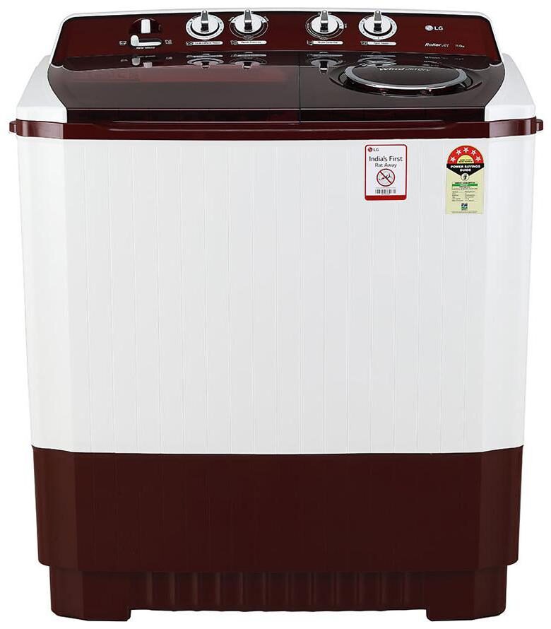 

LG 11 Kg Semi automatic top load Washing machine - P1145SRAZ Burgundy