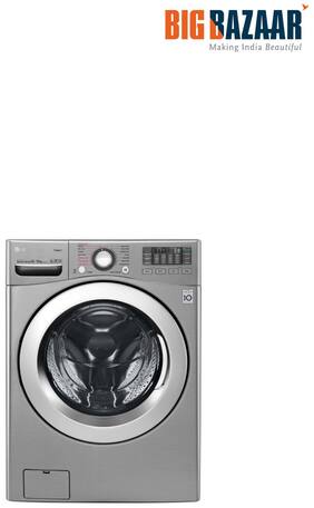 LG 18 kg Fully Automatic Front Load Washing Machine (F0K2CHK2T2 Grey)
