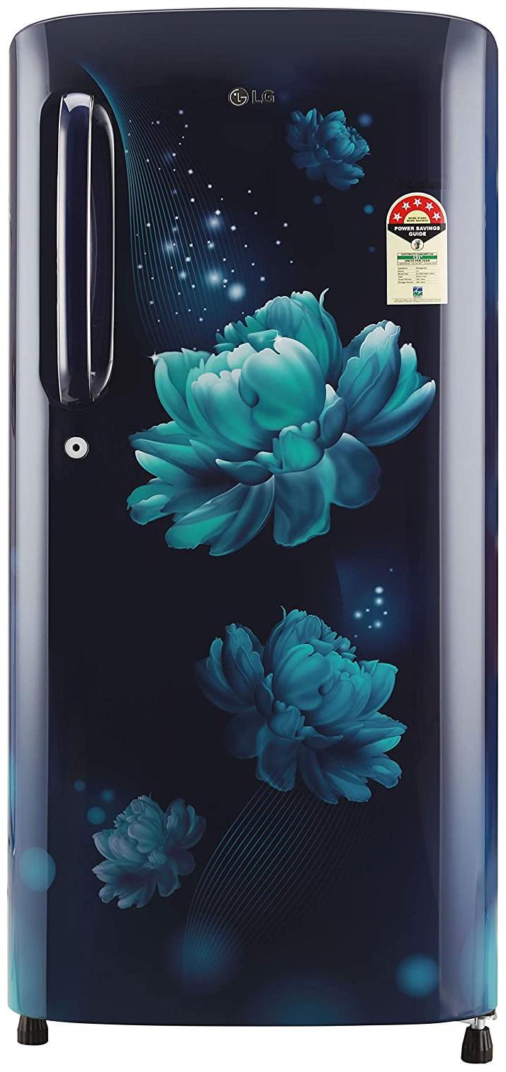 

LG 190 L 4 star Direct cool Refrigerator - GL-B201ABCY Blue charm