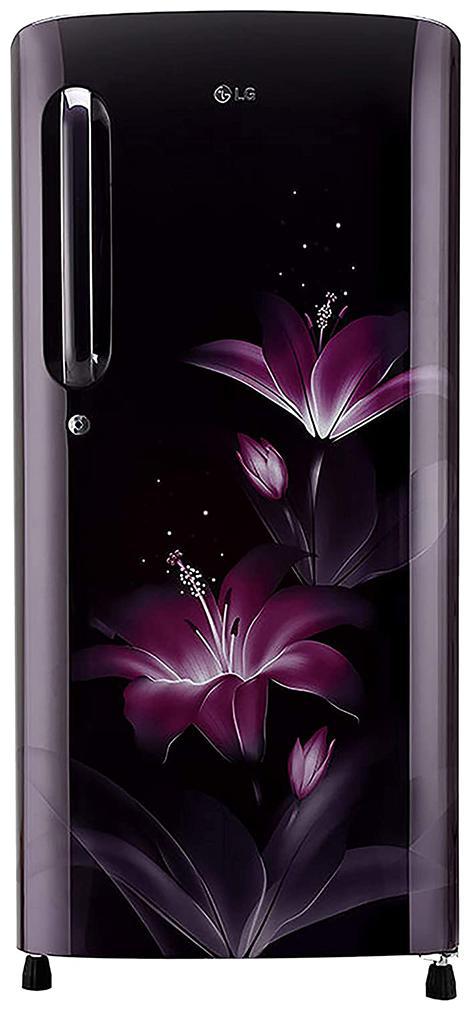 

LG 190 L 4 star Direct cool Refrigerator - GL-B201APGY Purple glow