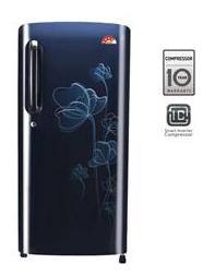 LG 190 L Single Door Refrigerator (GL-B201AMHI Marine Heart)