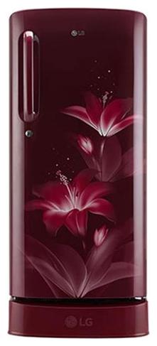 

LG 190 L 4 star Direct cool Refrigerator - GL-D201ARGX Ruby glow