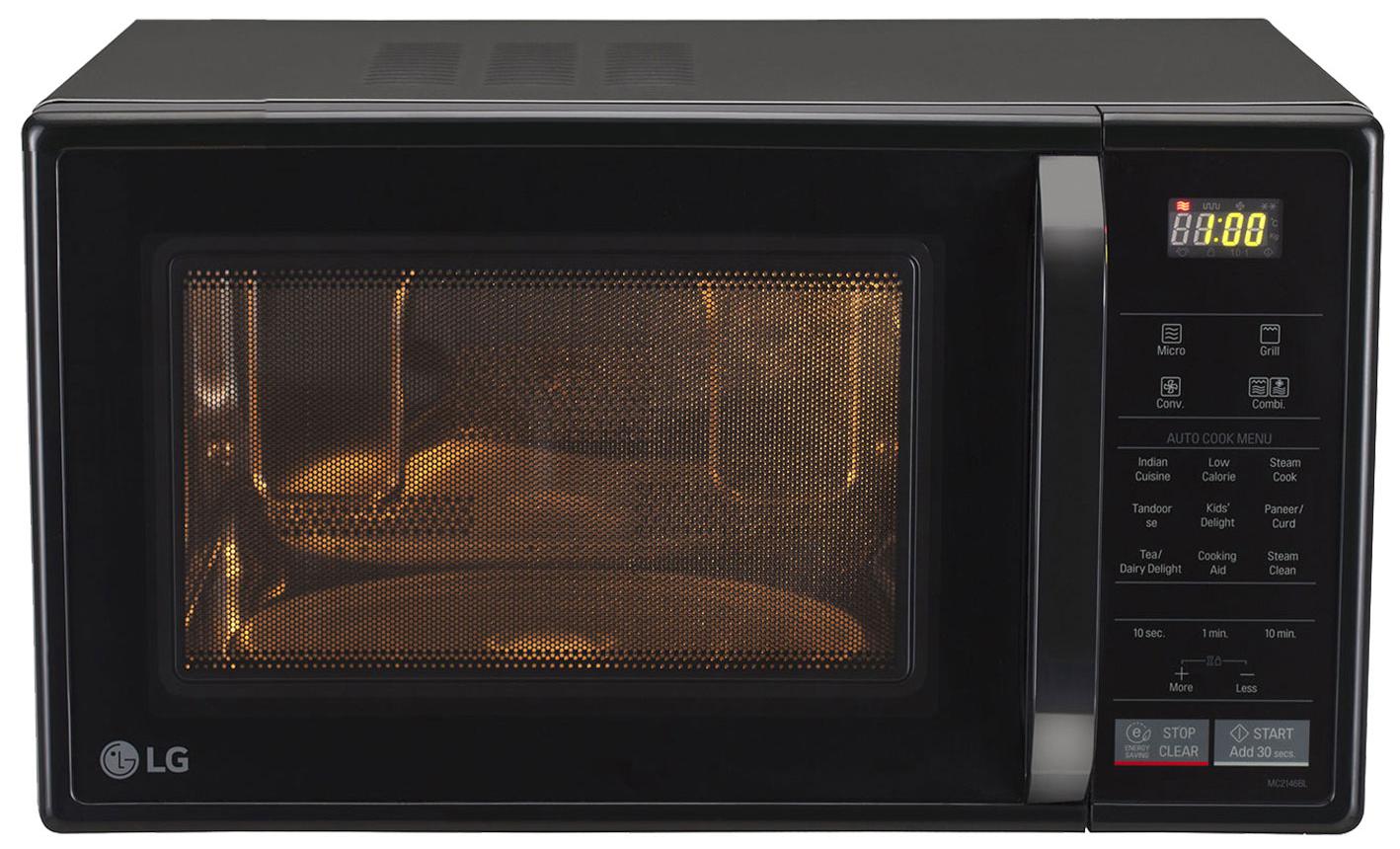 

LG 21 ltr Convection Microwave Oven - MC2146BL Black