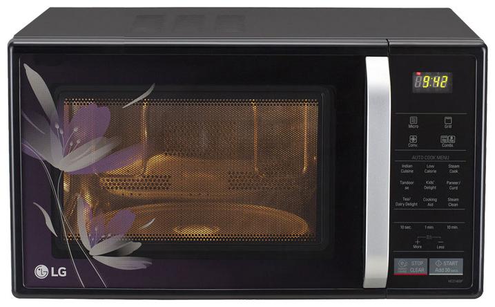 

LG 21 L Convection Microwave Oven - MC2146BP Black