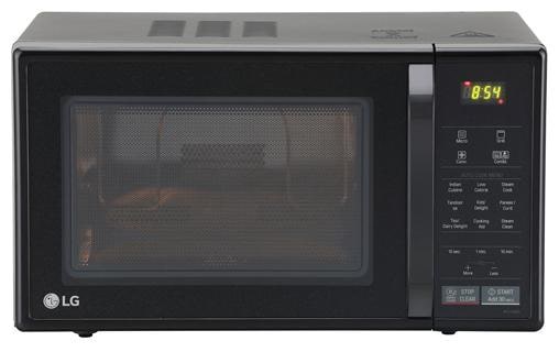 

LG 21 ltr Convection Microwave Oven - MC2146BG Glossy black