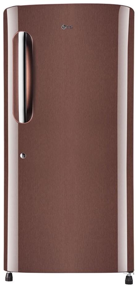 

LG 215 L 5 star Direct cool Refrigerator - GL-B221AASY Amber steel