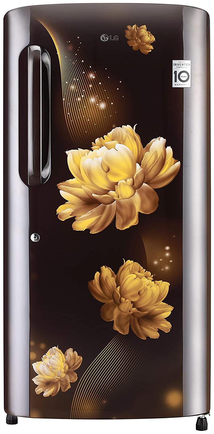 

LG 215 L 4 star Frost free Refrigerator - GL-B221AHCY Hazel charm