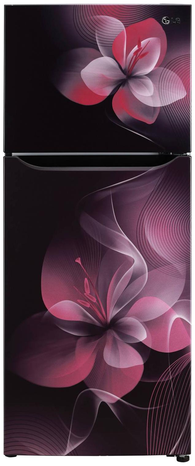 

LG 260 L 2 star Frost free Refrigerator - GL-S292DPDY Red
