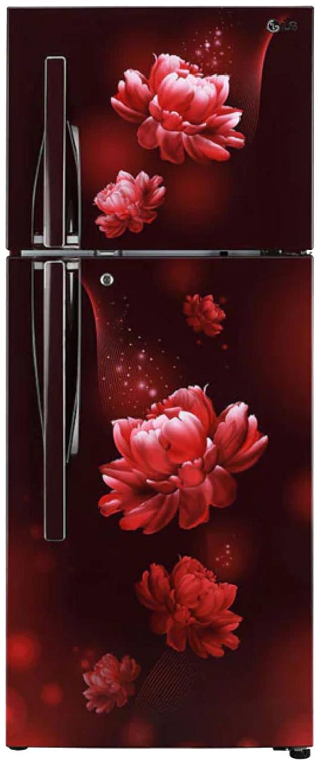 

LG 260 L 3 star Frost free Refrigerator - GL-T292RSC3 Red