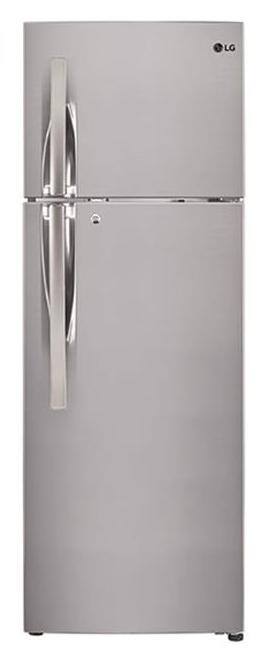 LG 260 L Double Door Refrigerator (GL-I302RPZY Shiny Steel)