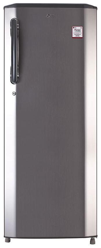 

LG 270 L 4 star Direct cool Refrigerator - GL-B281BPZX Shiny steel