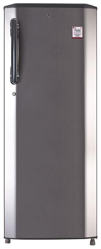 

LG 270 L 4 star Direct cool Refrigerator - GL-B281BPZX Shiny steel