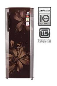 LG 270 L Single Door Refrigerator (GL-B281BHAI Hazel Aster)