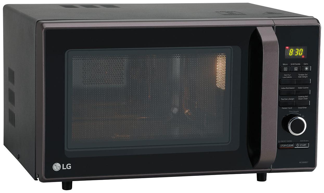 

LG 28 L Convection Microwave Oven - MC2886BLT Black (dusky brown)